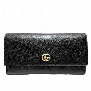 Gucci Gucci Gucci Leather Petit Marmont Bifold Wa… - image 1