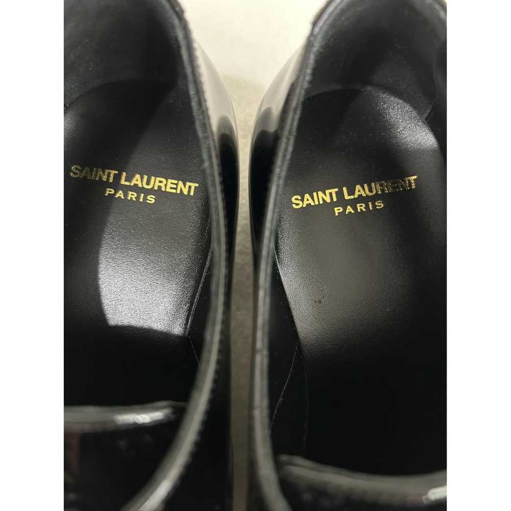 Saint Laurent Patent leather lace ups - image 2