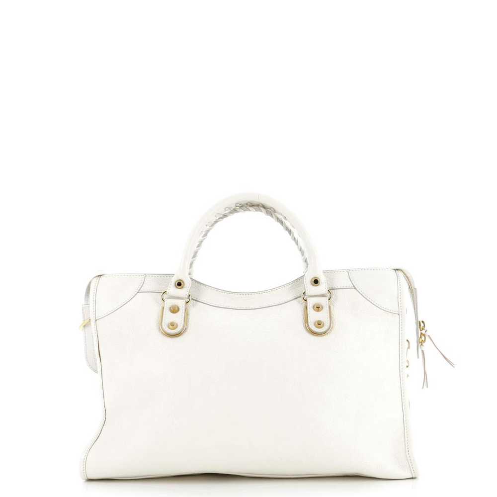 Balenciaga Leather satchel - image 4