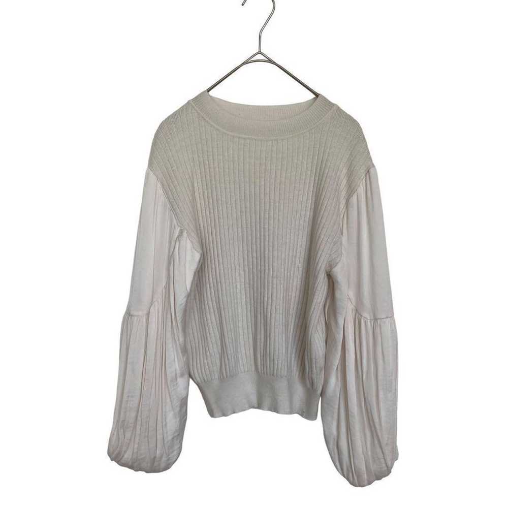 121 GRL Long-sleeved Blouse White M - image 2