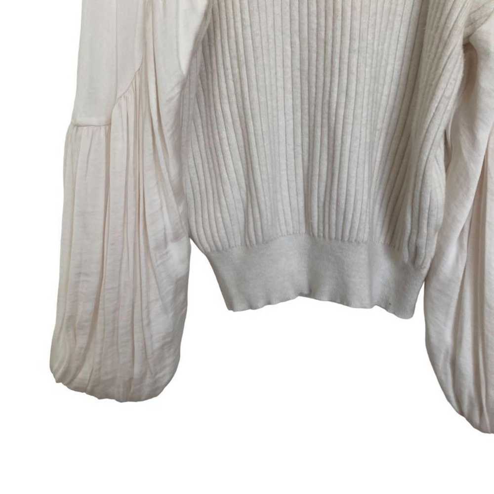 121 GRL Long-sleeved Blouse White M - image 4