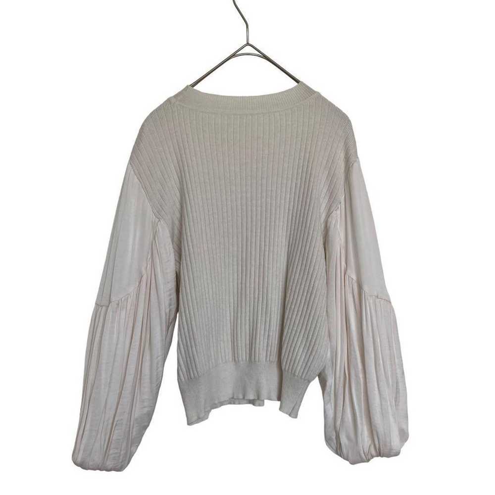 121 GRL Long-sleeved Blouse White M - image 6