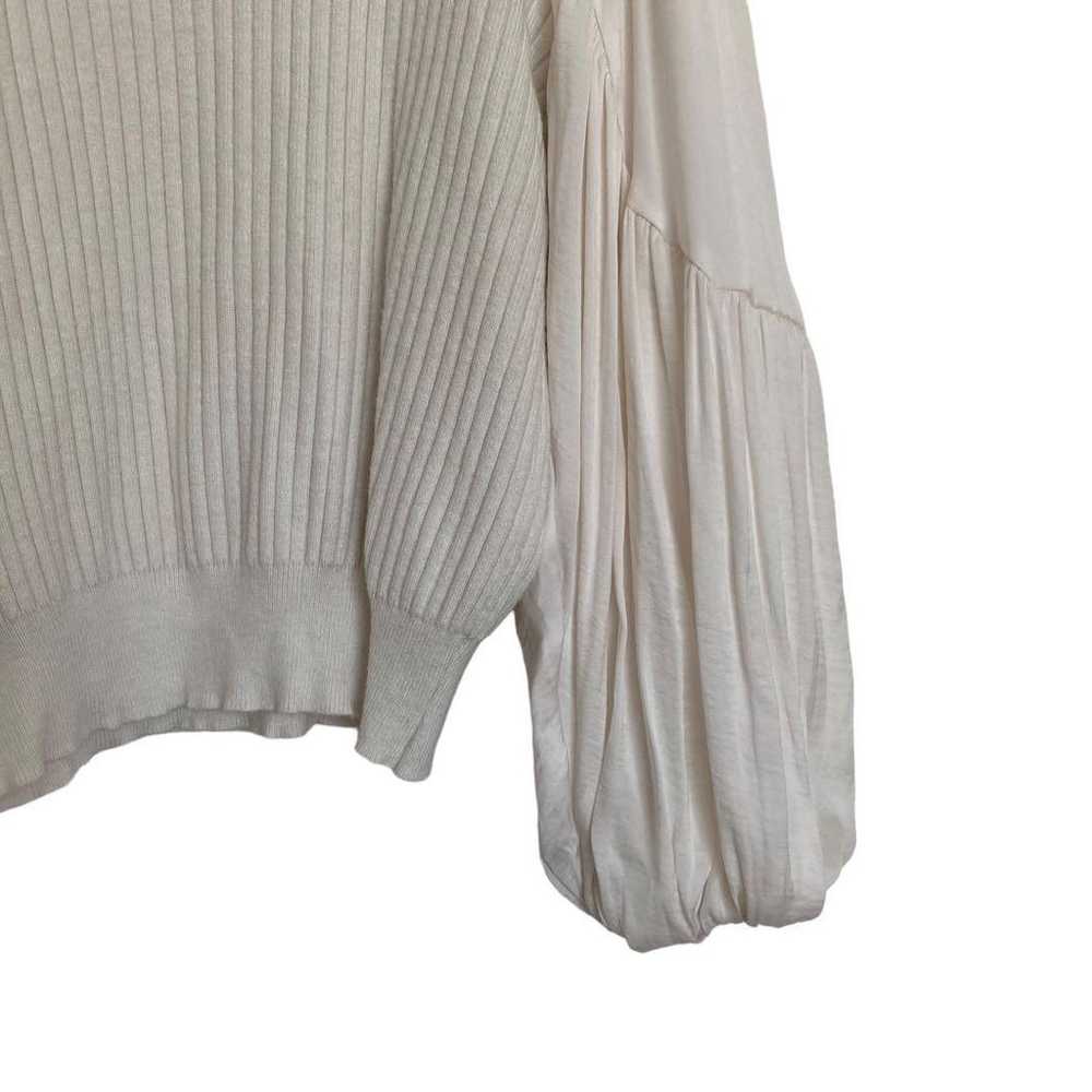 121 GRL Long-sleeved Blouse White M - image 9