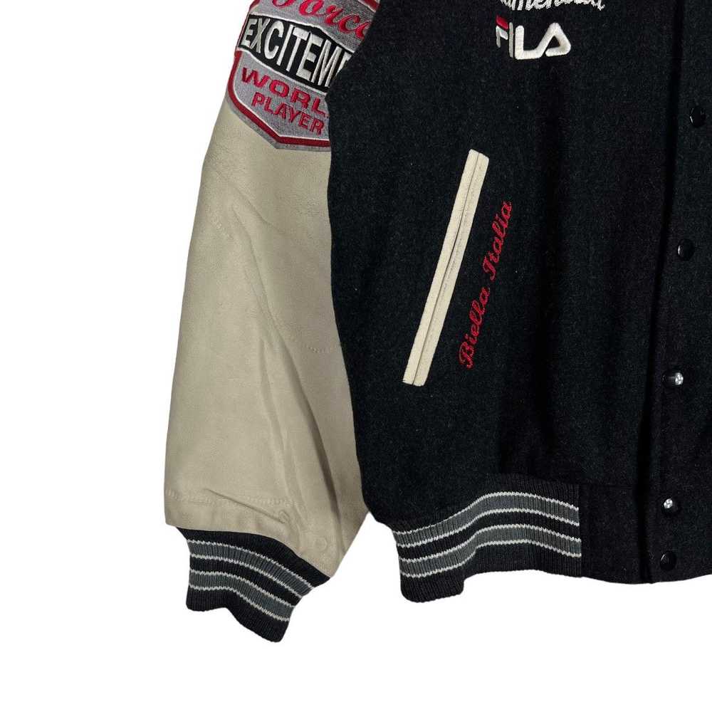 Fila × Streetwear × Varsity Jacket 🔥 VINTAGE FIL… - image 5