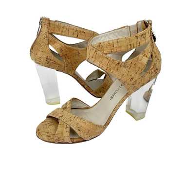 Donald J Pliner Women's Manda Natural Cork Lucite… - image 1