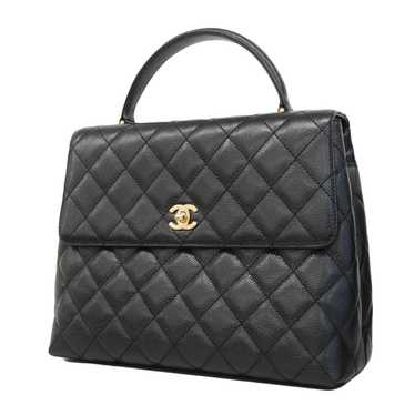 Chanel Chanel handbag Matelasse caviar skin black… - image 1