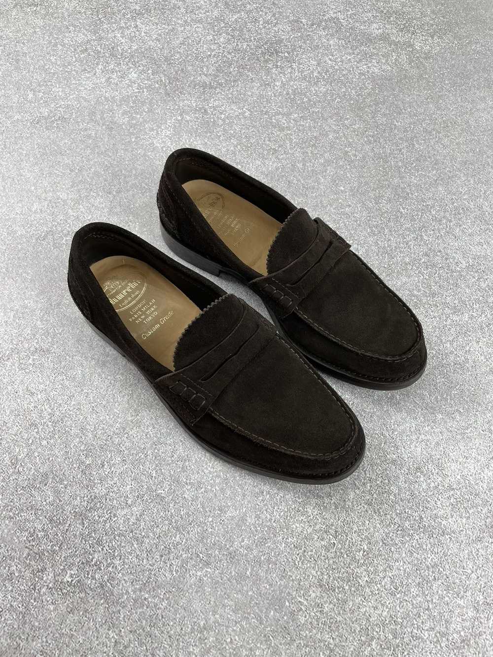 Churchs × Luxury Churchs Loafers Suede Leather Br… - image 10