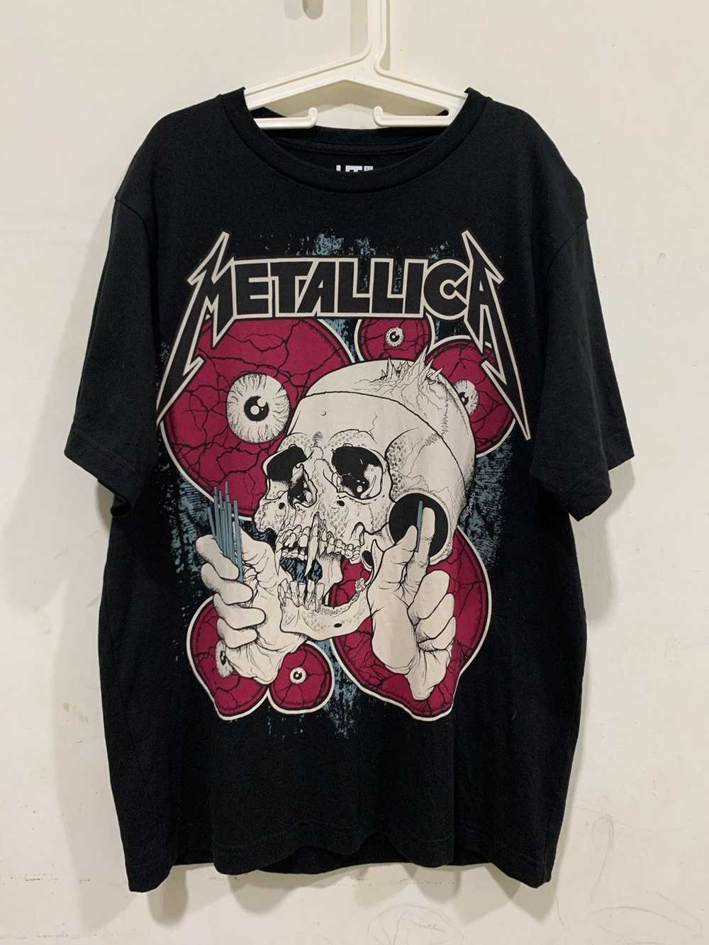 Band Tees × Metallica × Vintage Metallica Pushead… - image 1