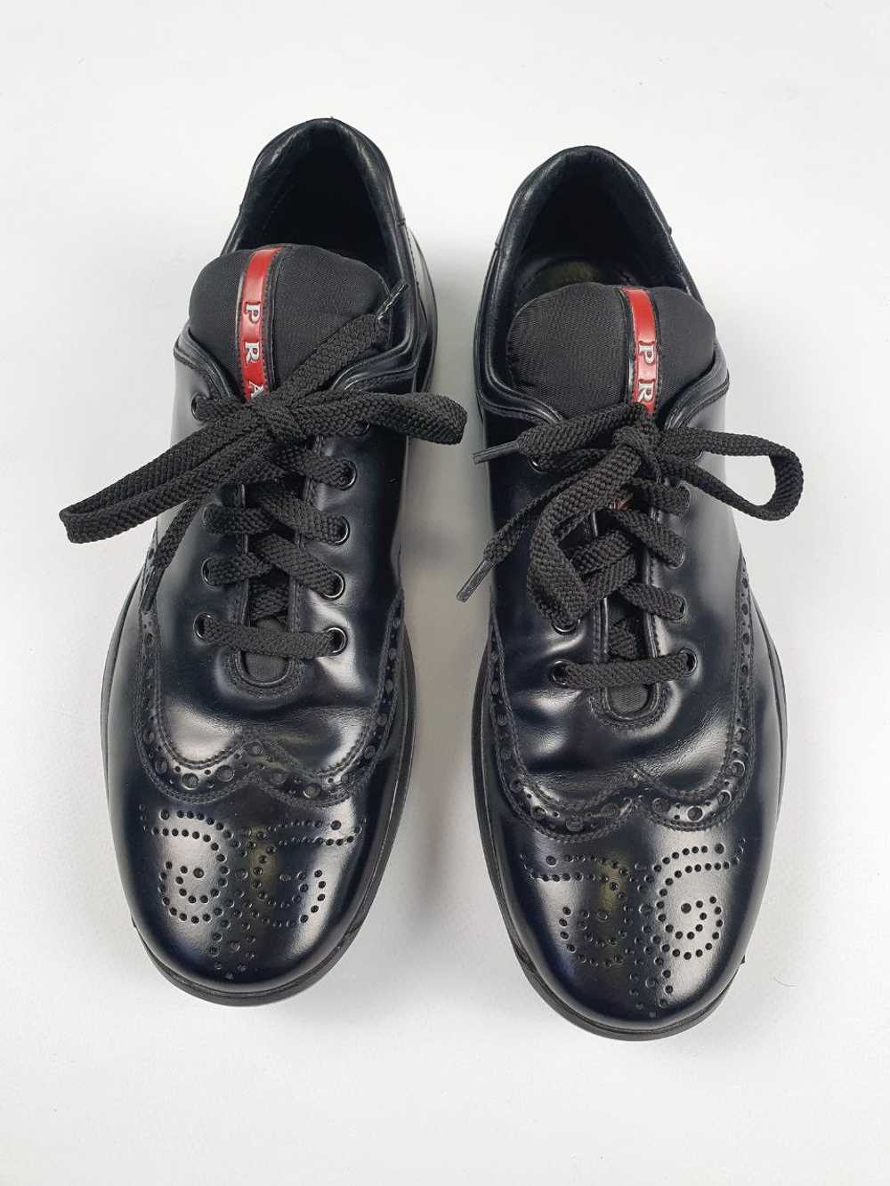 Prada Prada America's Cup Western Leather Sneakers - image 3