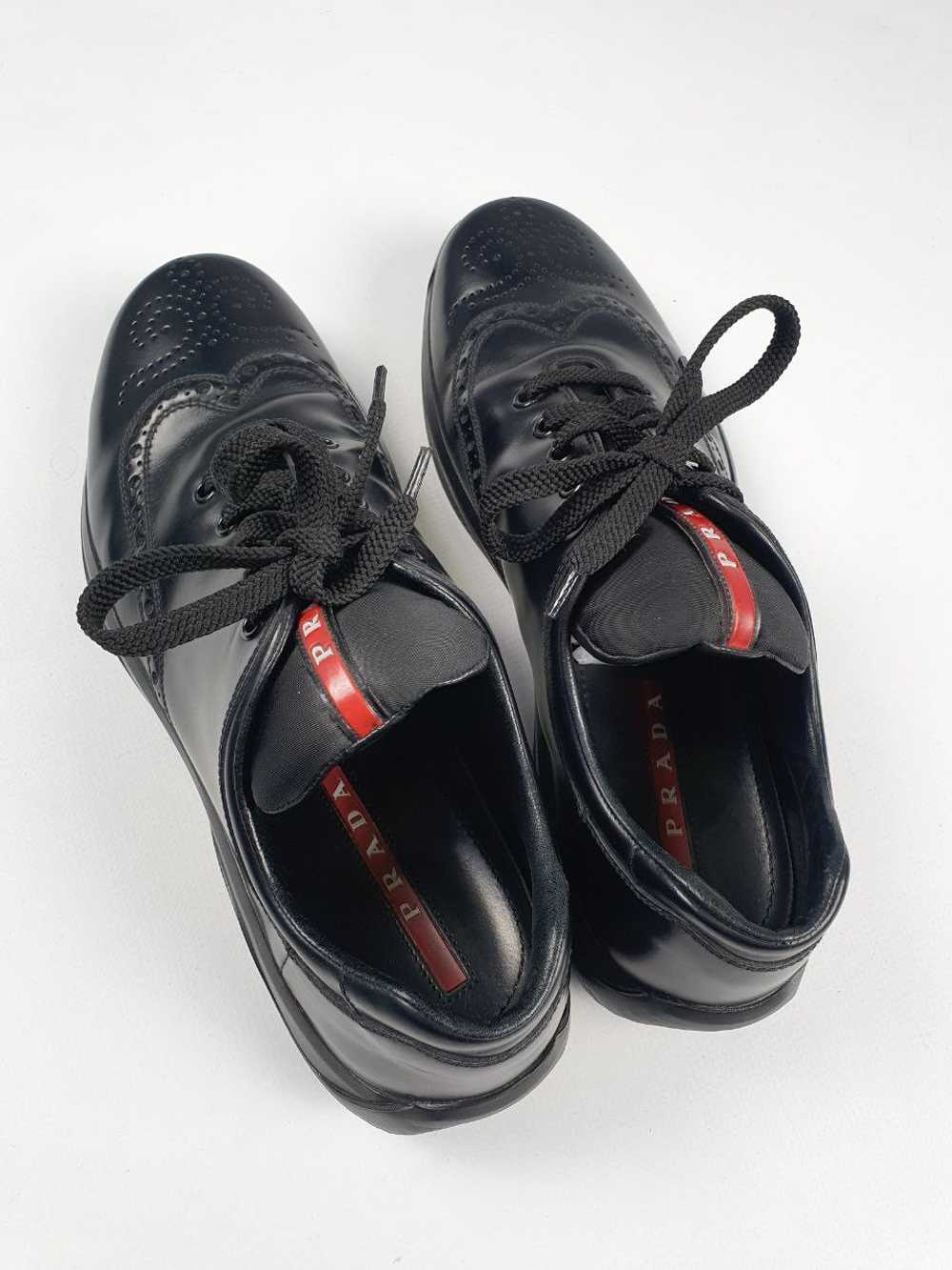 Prada Prada America's Cup Western Leather Sneakers - image 4