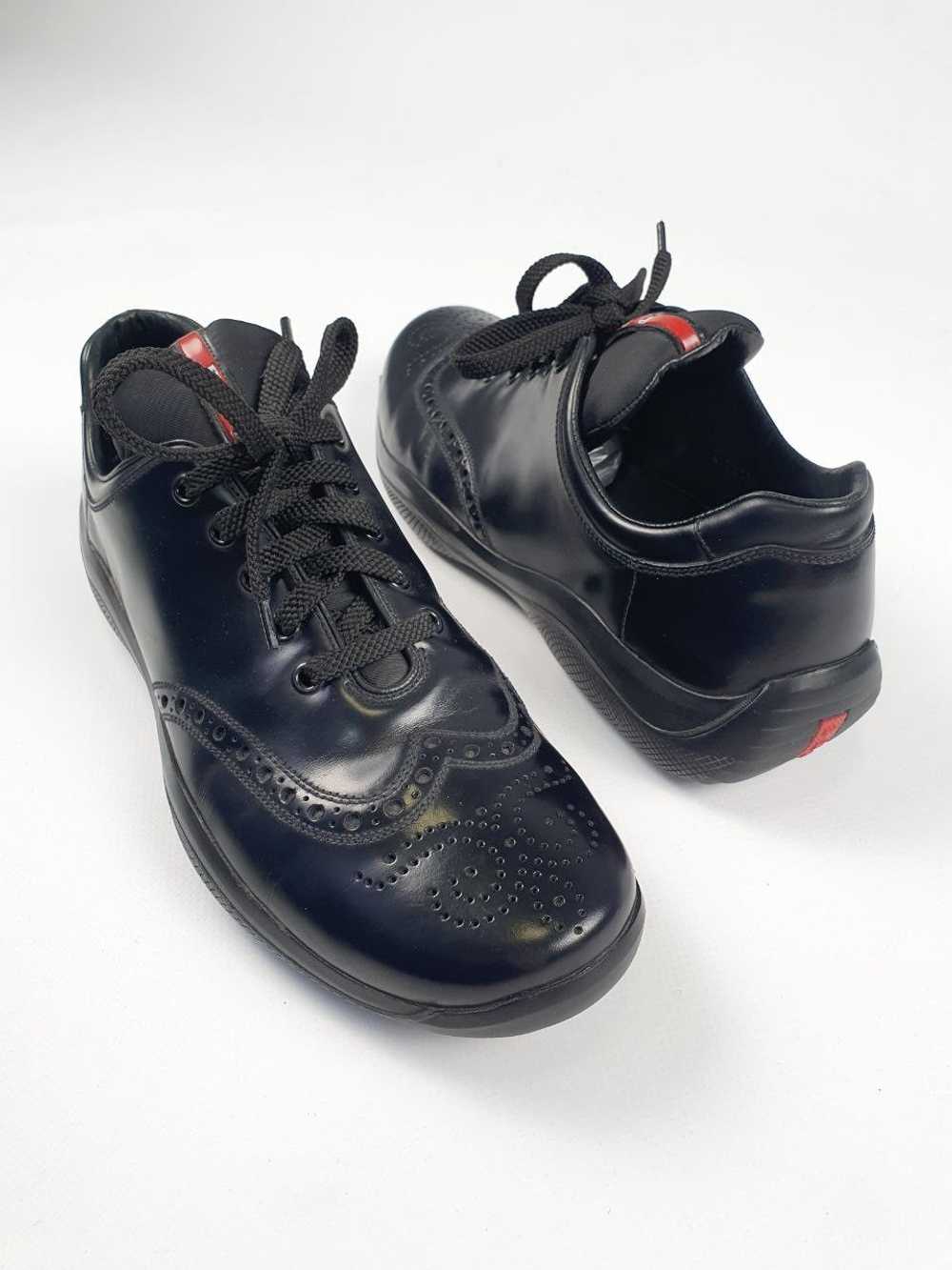 Prada Prada America's Cup Western Leather Sneakers - image 5