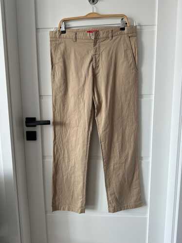 Prada PRADA beige cropped chino pants short trouse