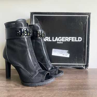 Karl Lagerfeld Paris Blayze Women's Black Mesh Hee