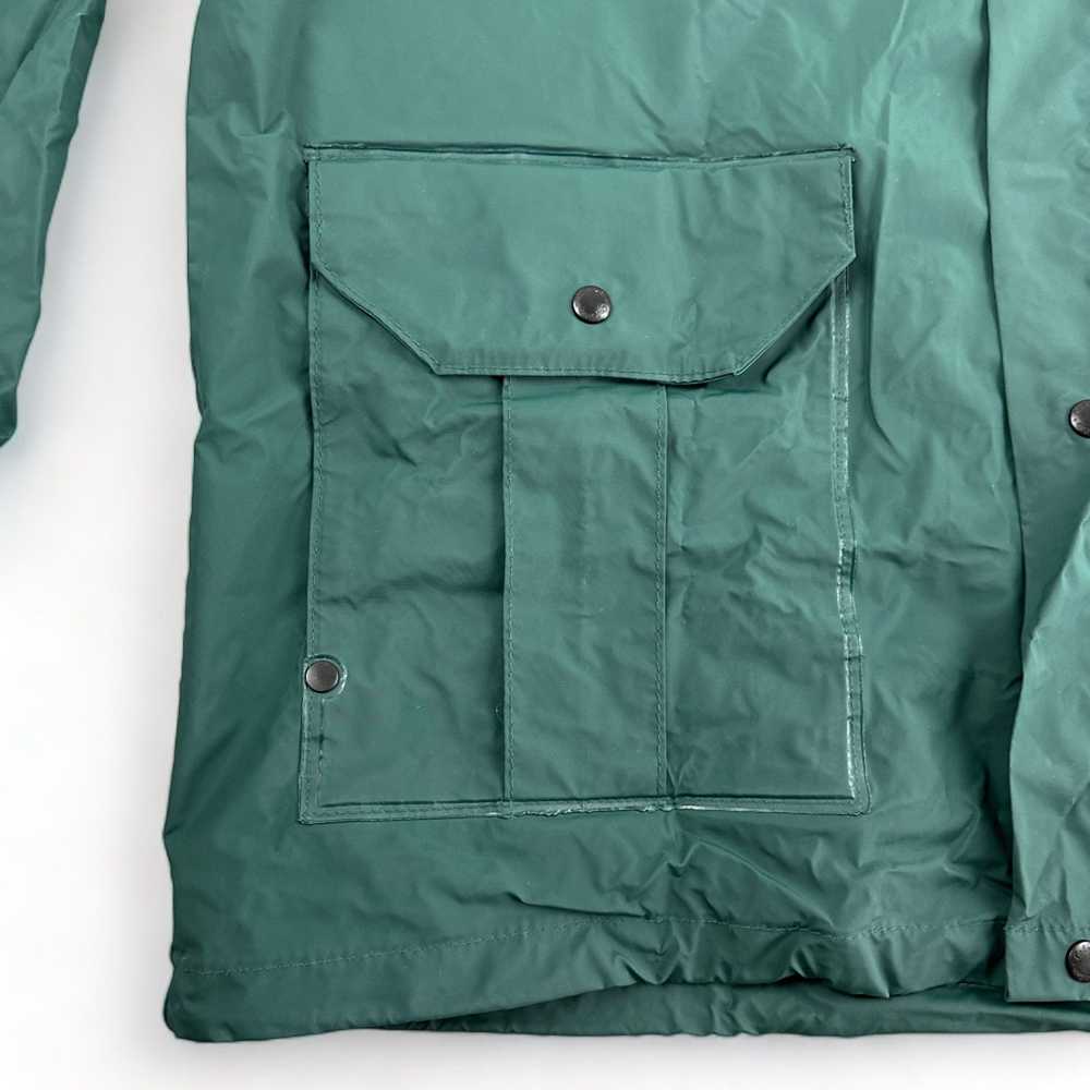 Cabelas Cabelas Raincoat Green Rain Jacket Hood P… - image 3