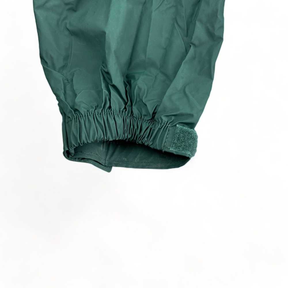 Cabelas Cabelas Raincoat Green Rain Jacket Hood P… - image 4