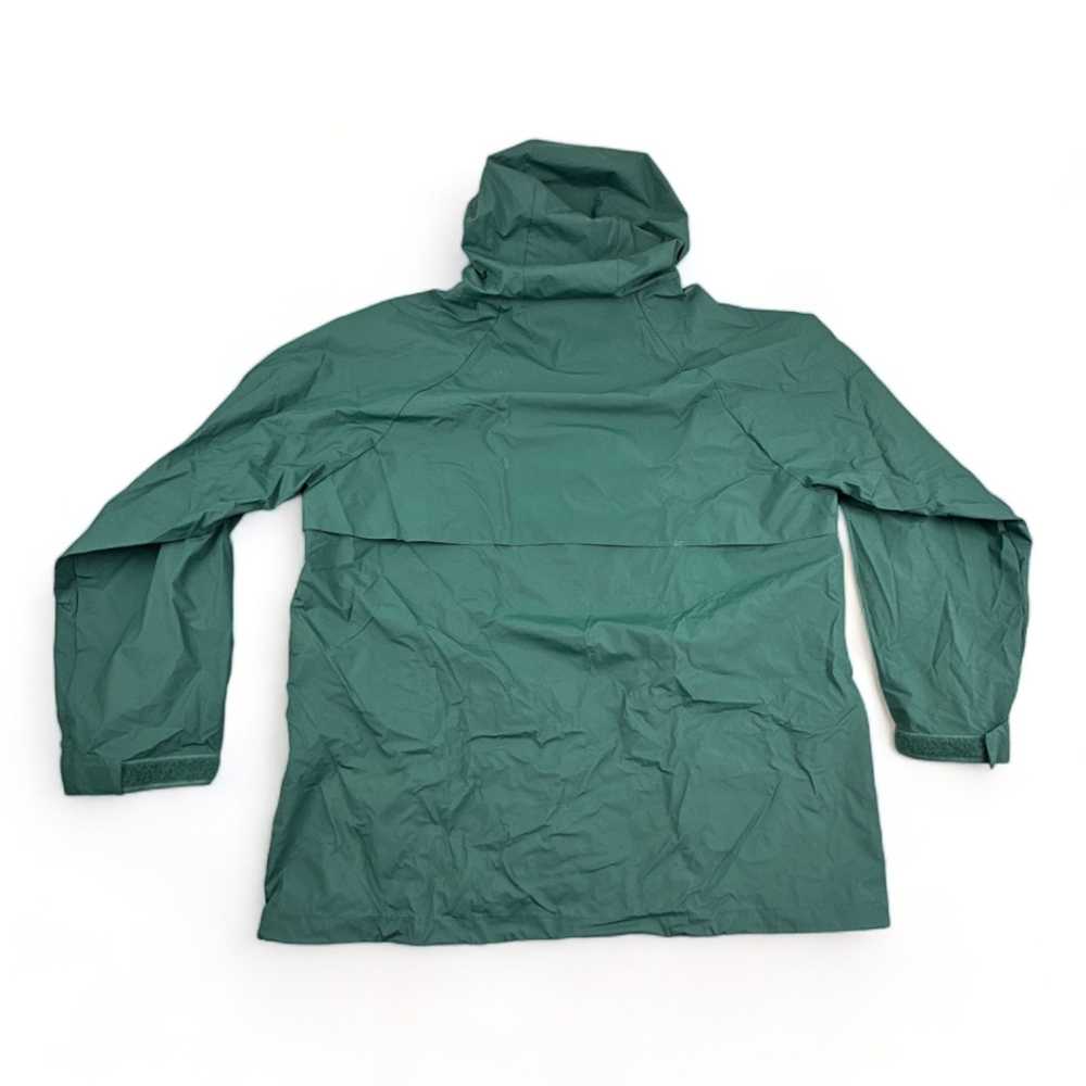 Cabelas Cabelas Raincoat Green Rain Jacket Hood P… - image 6