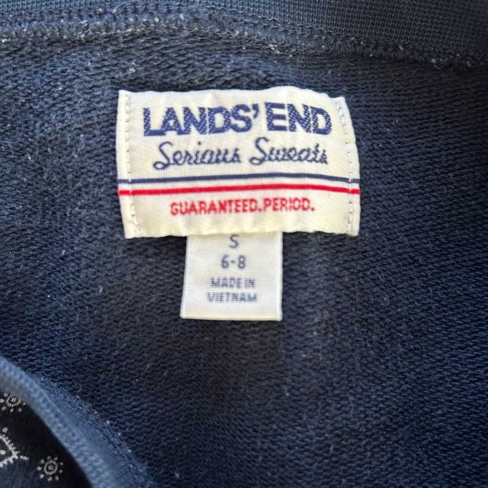 Lands End vintage sweatshirt size S - image 4