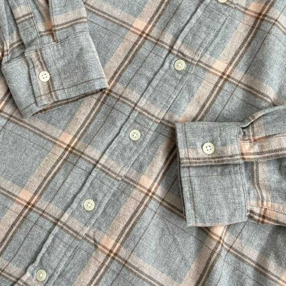 GU Flannel Check Shirt Long Sleeve Women's Cotton… - image 6