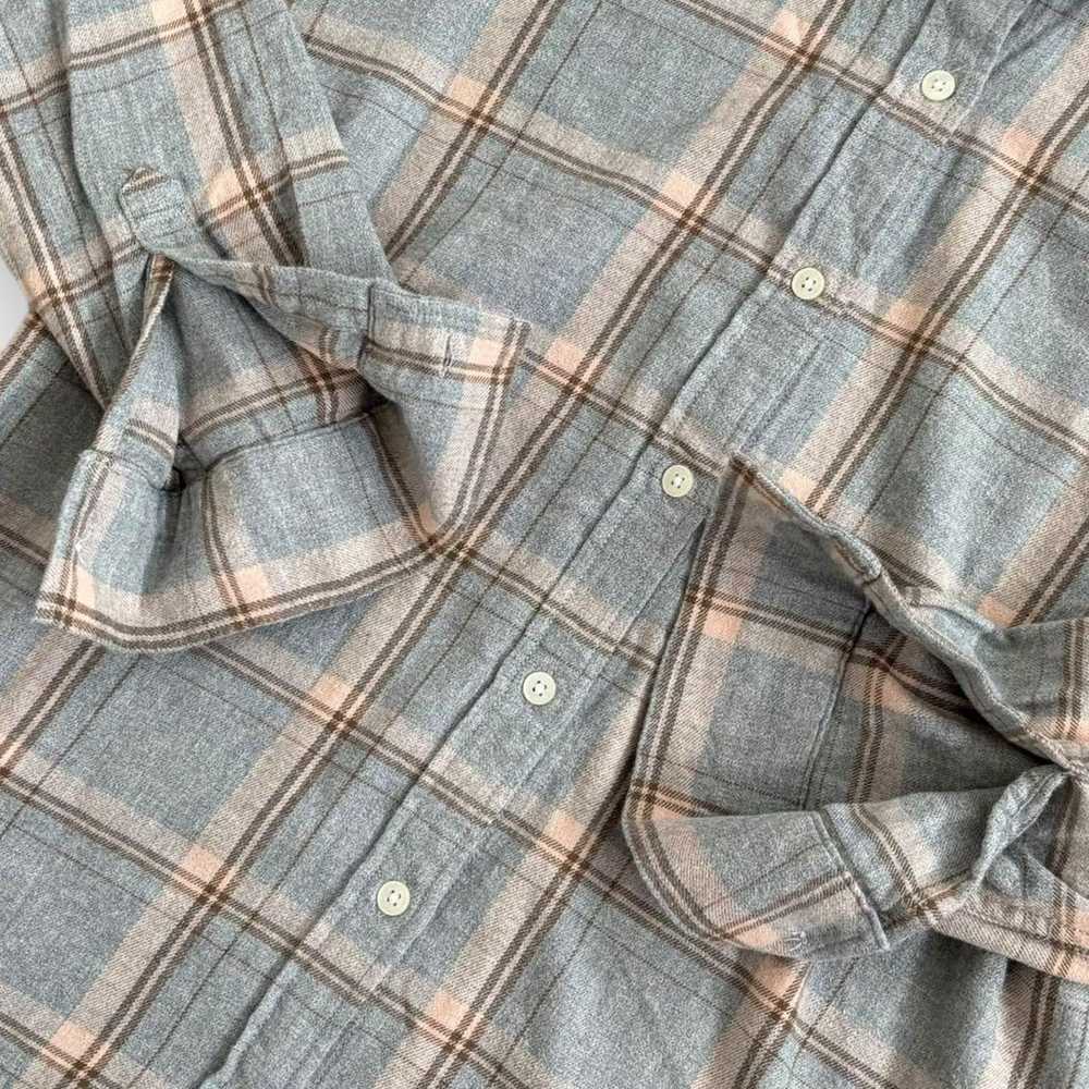 GU Flannel Check Shirt Long Sleeve Women's Cotton… - image 7