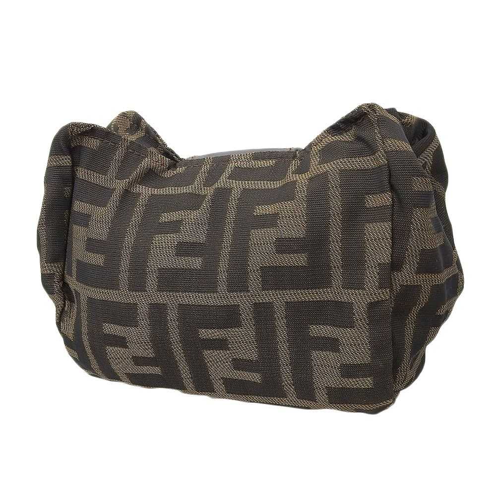 Fendi Fendi Fendi Canvas Pouch Brown Canvas Vanit… - image 2