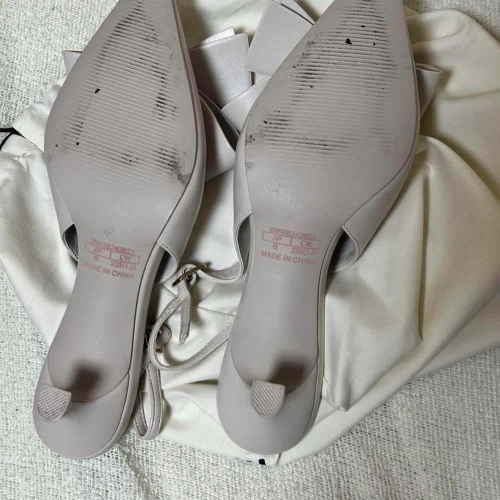 snidel Double Ribbon Pumps IVR S Size - image 7