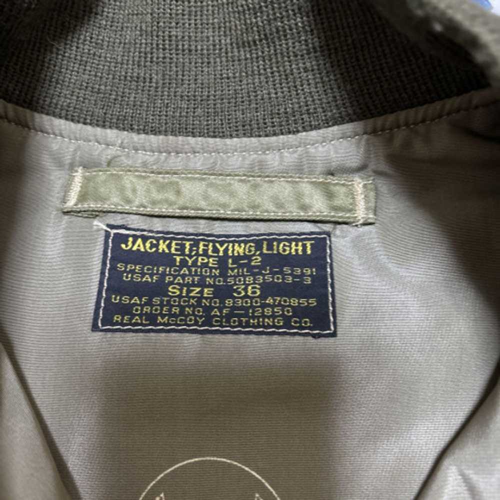 Old Real McCoy&#39;s L-2 flight jacket - image 2