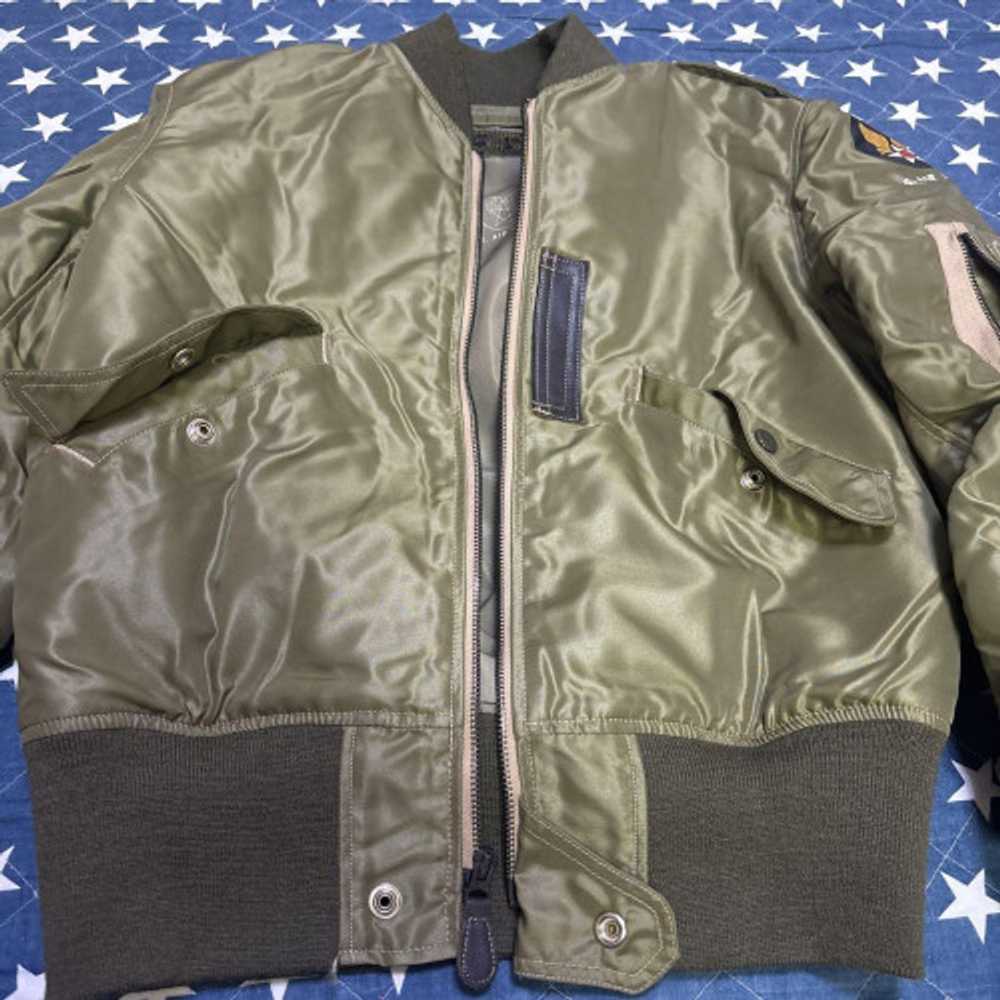 Old Real McCoy&#39;s L-2 flight jacket - image 9