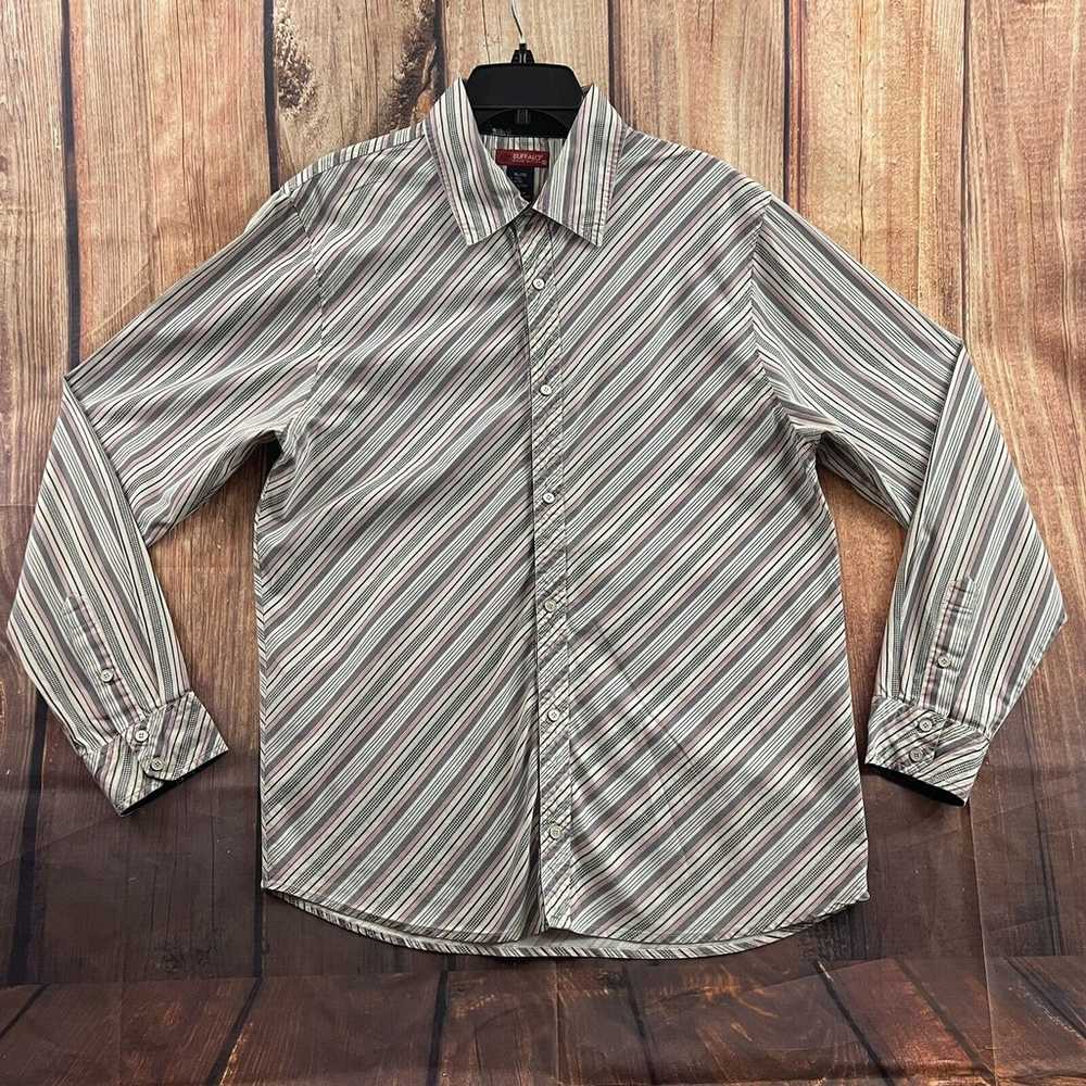 Buffalo David Bitton Shirt Mens XL Striped Multic… - image 3