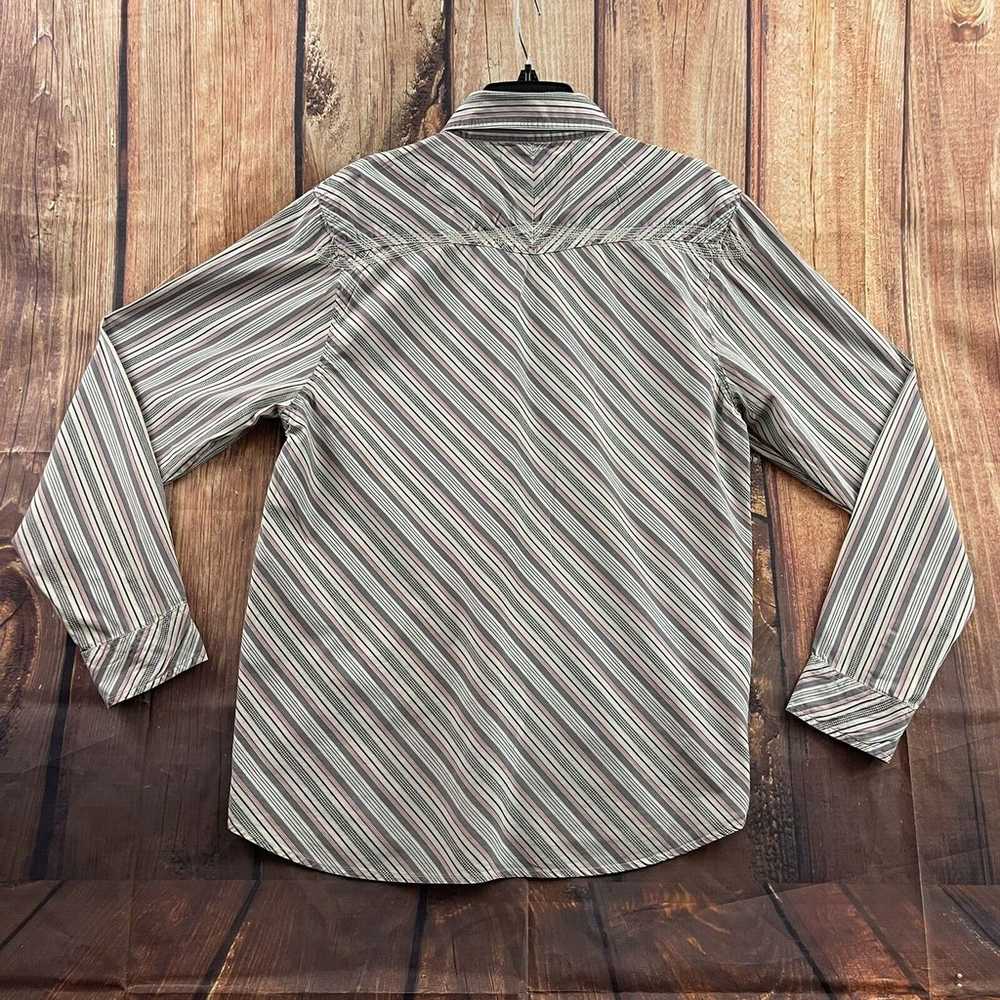 Buffalo David Bitton Shirt Mens XL Striped Multic… - image 4