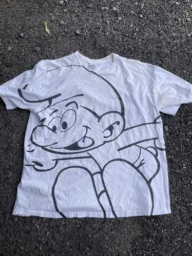 Supreme®/Smurfs™ Tee COLOR/STYLE：White Supreme Smurfs™ Tee (FW20) - $48