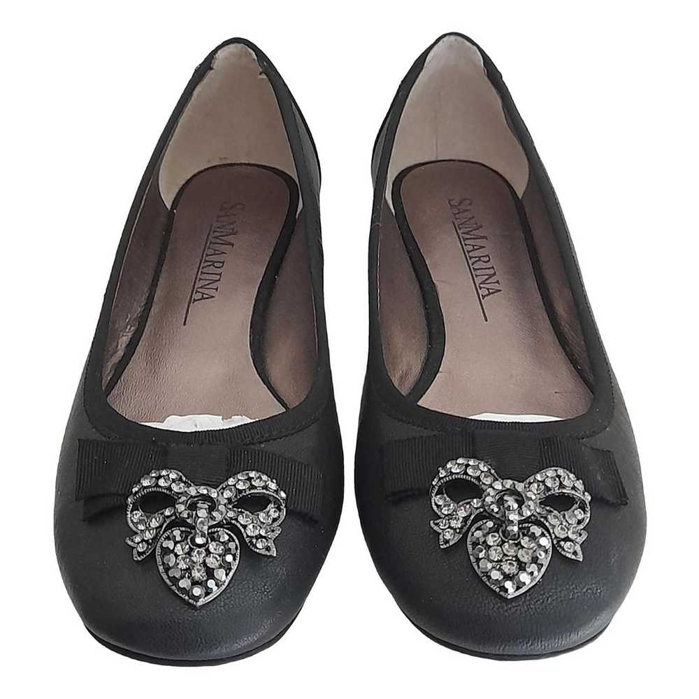 SAN Marina Leather ballet flats - image 1