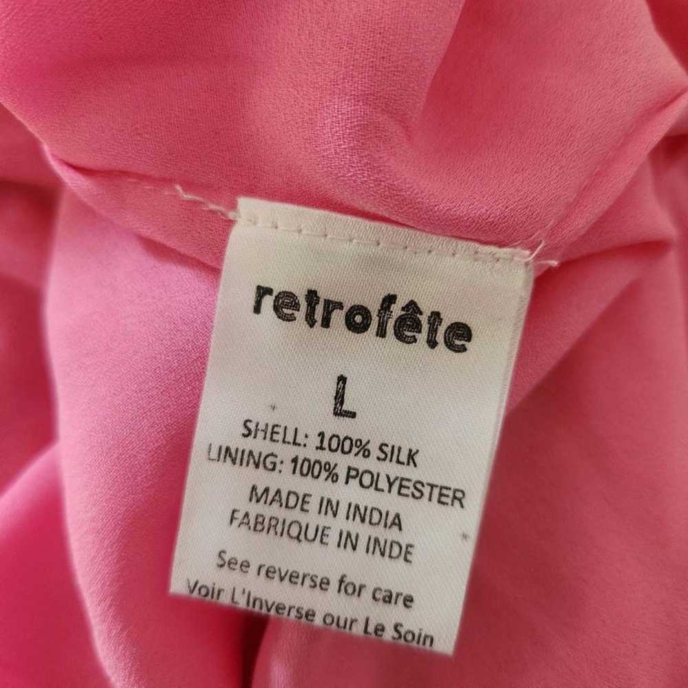 Retrofête Silk maxi dress - image 9