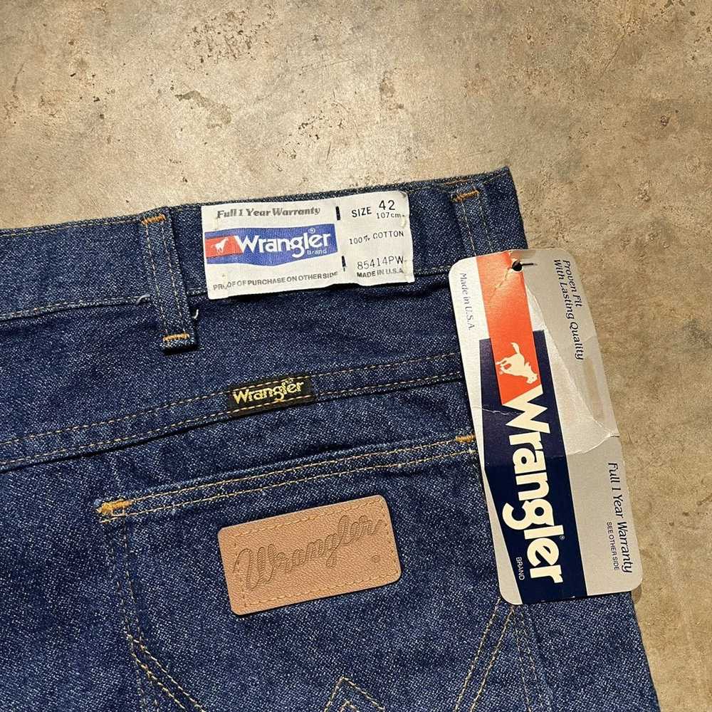 Made In Usa × Vintage × Wrangler NOS Vintage 70s … - image 3