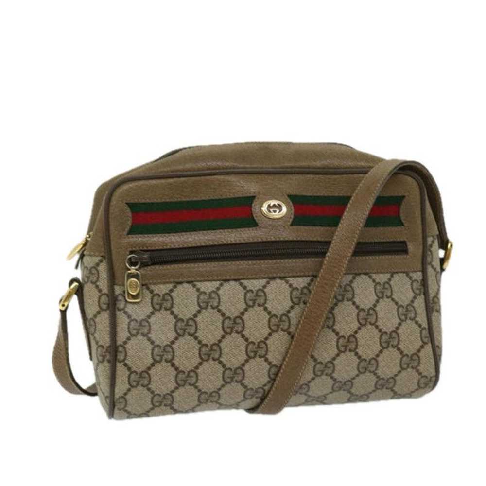 Gucci GUCCI GG Supreme Web Sherry Line Shoulder B… - image 1