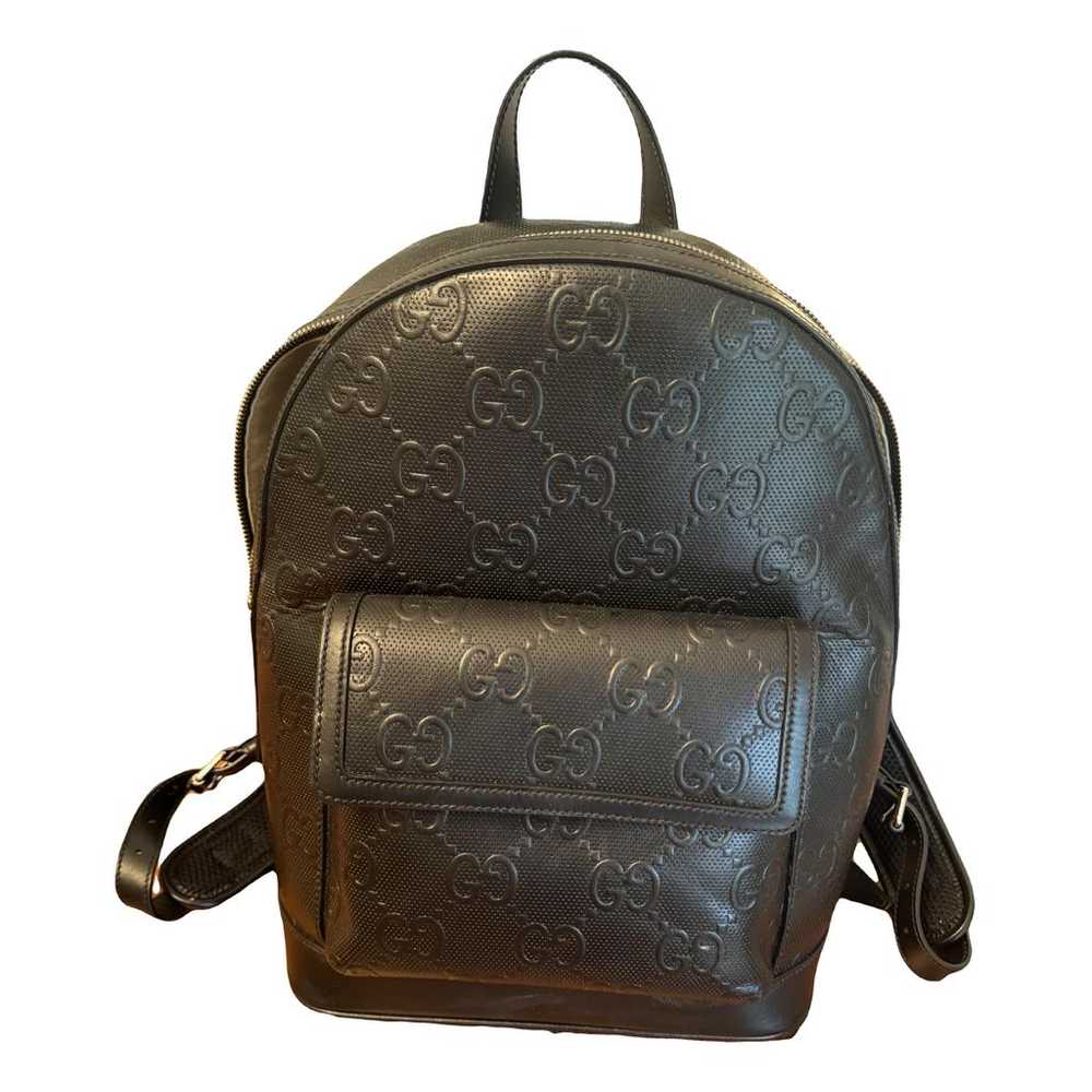 Gucci Leather backpack - image 1