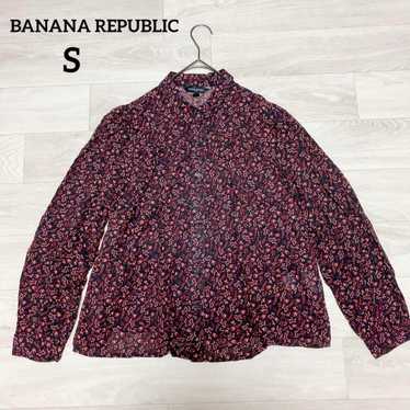 【Banana Republic】Tiered Gathered Long Sleeve Blou… - image 1