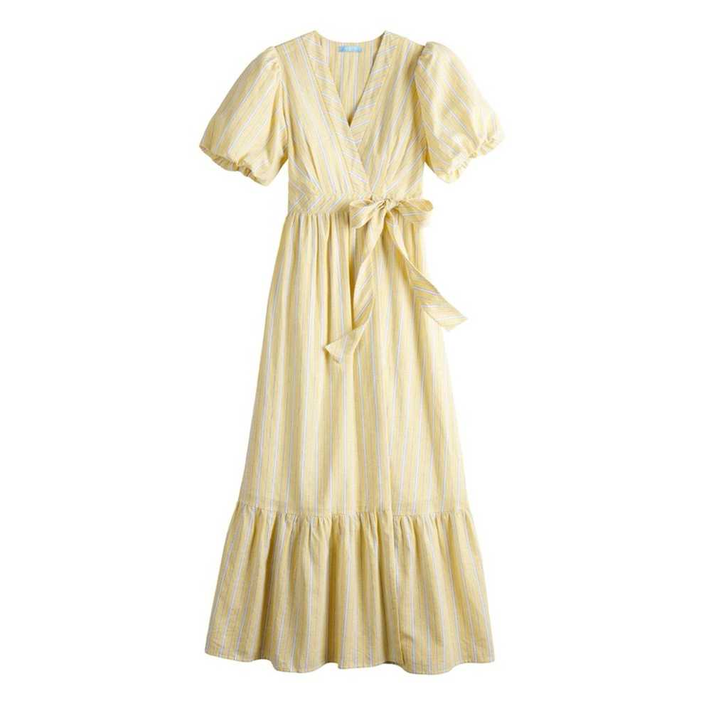 Other Draper James RSVP Puff Sleeve Wrap Maxi Dre… - image 2