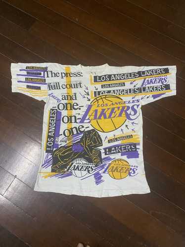 L.A. Lakers × Magic Johnson × NBA HOLLY RARE vinta