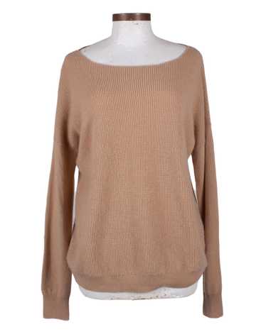 Theory THEORY LIGHT BROWN CASHMERE SWEATER