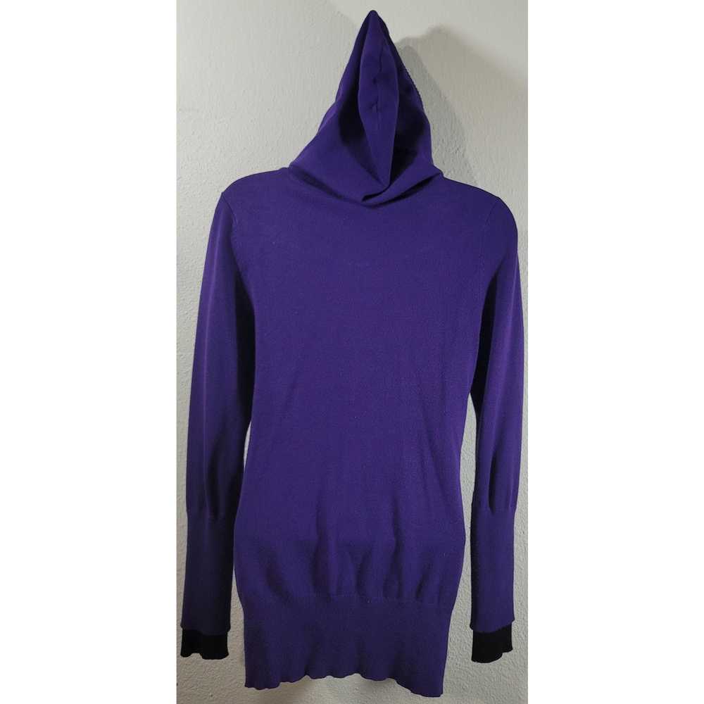 Rue 21 Rue 21 Purple Deep V Neck Drawstring Hoodi… - image 3