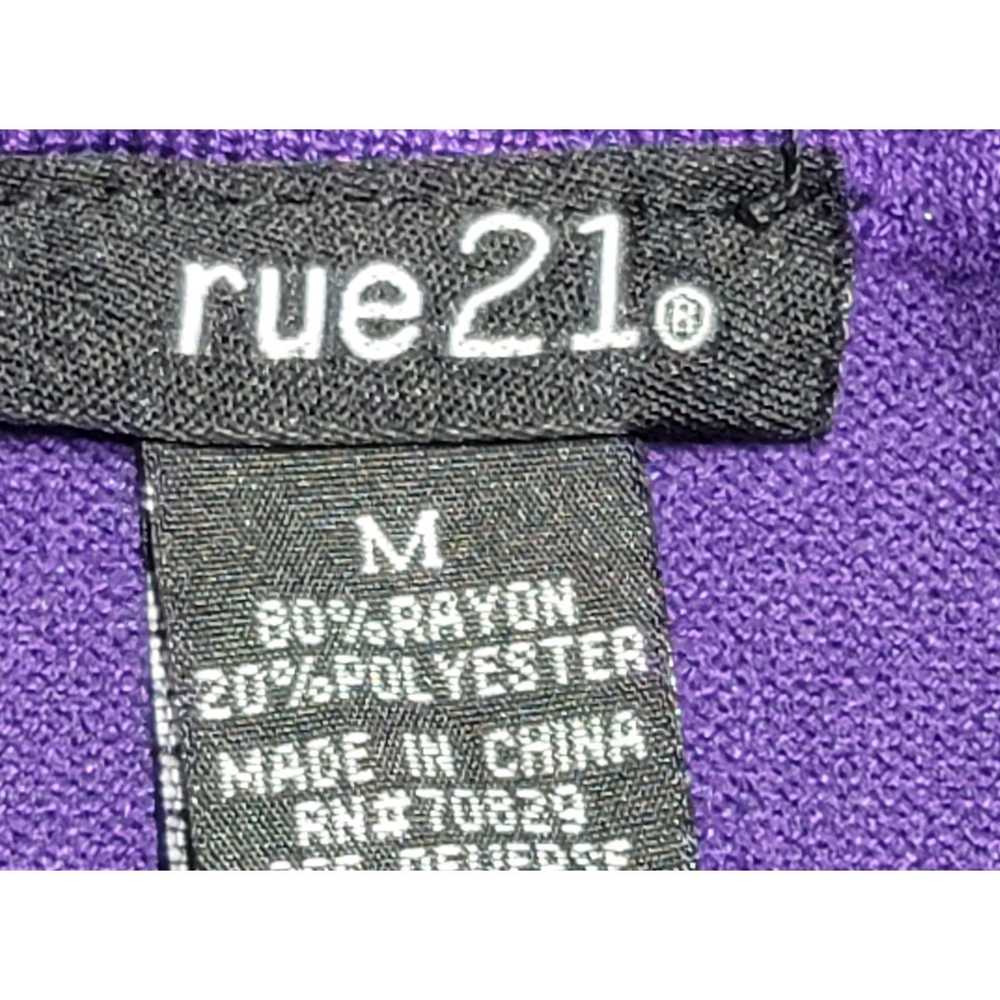 Rue 21 Rue 21 Purple Deep V Neck Drawstring Hoodi… - image 4