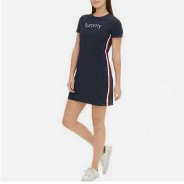 Tommy Hilfiger Women's Tee Dress With Side Stripes