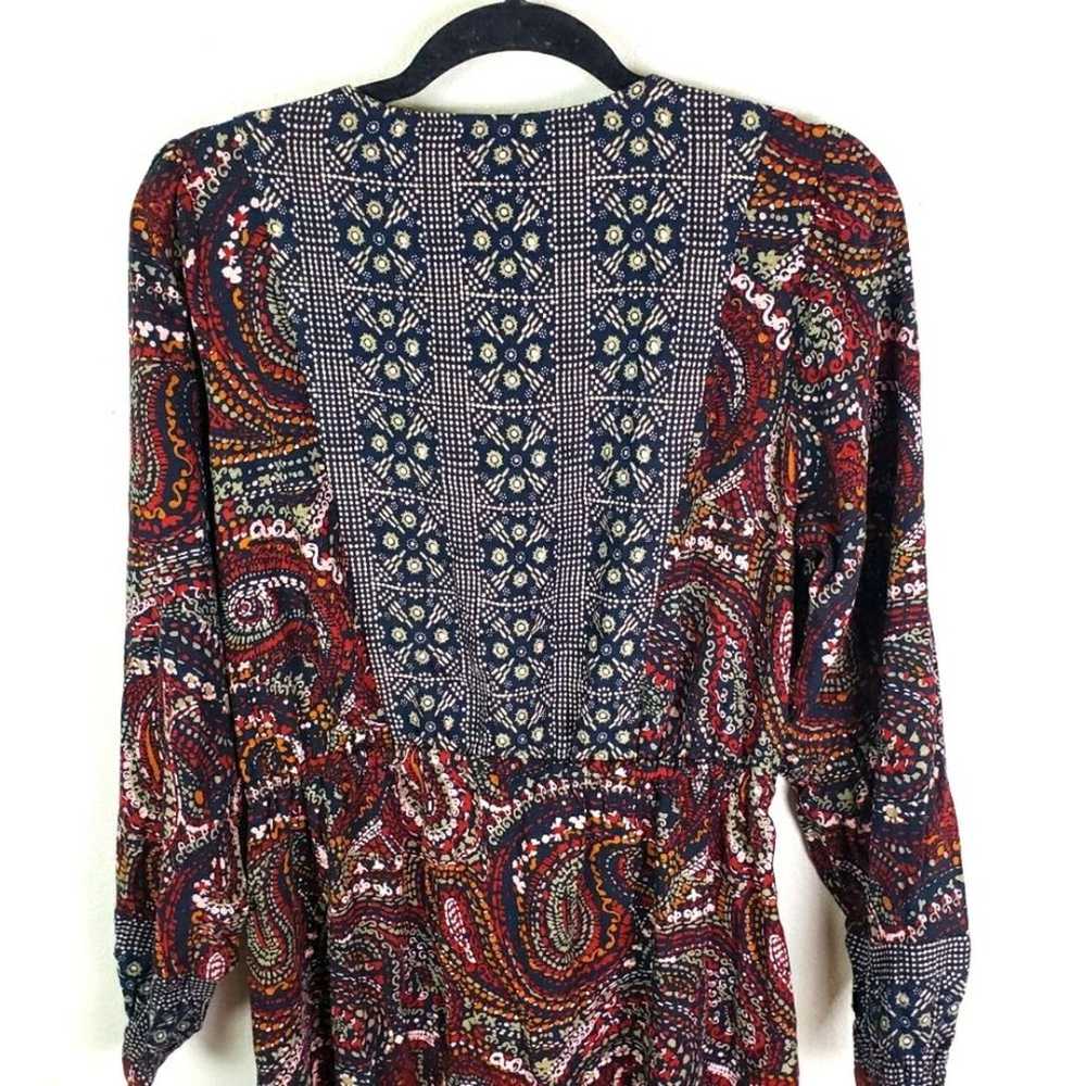 Women's Knox Rose Boho Gypsy Paisley Midi Button … - image 4