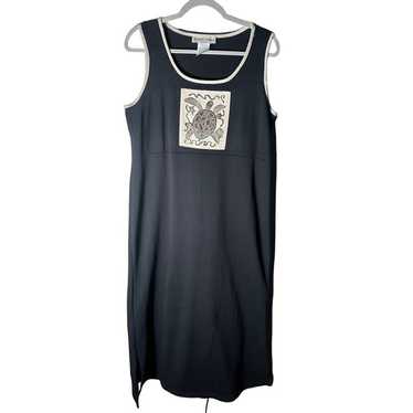 Sweet Jessie Vintage Women’s Black Sleeveless Sea 