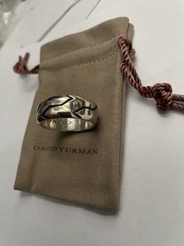 David Yurman David Yurman Mens Forged Carbon Ring