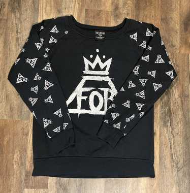 Band Tees × Streetwear Manhead Fall Out Boy Pullov