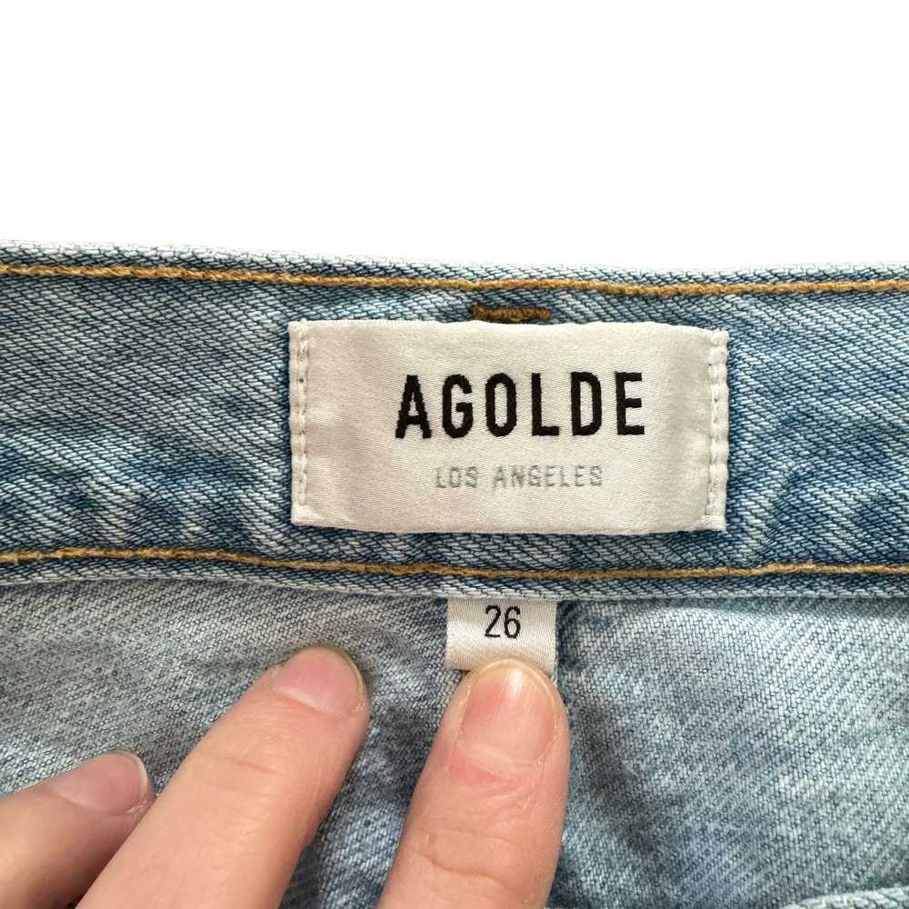 Agolde AGOLDE Riley High Rise Straight Crop Jean … - image 5