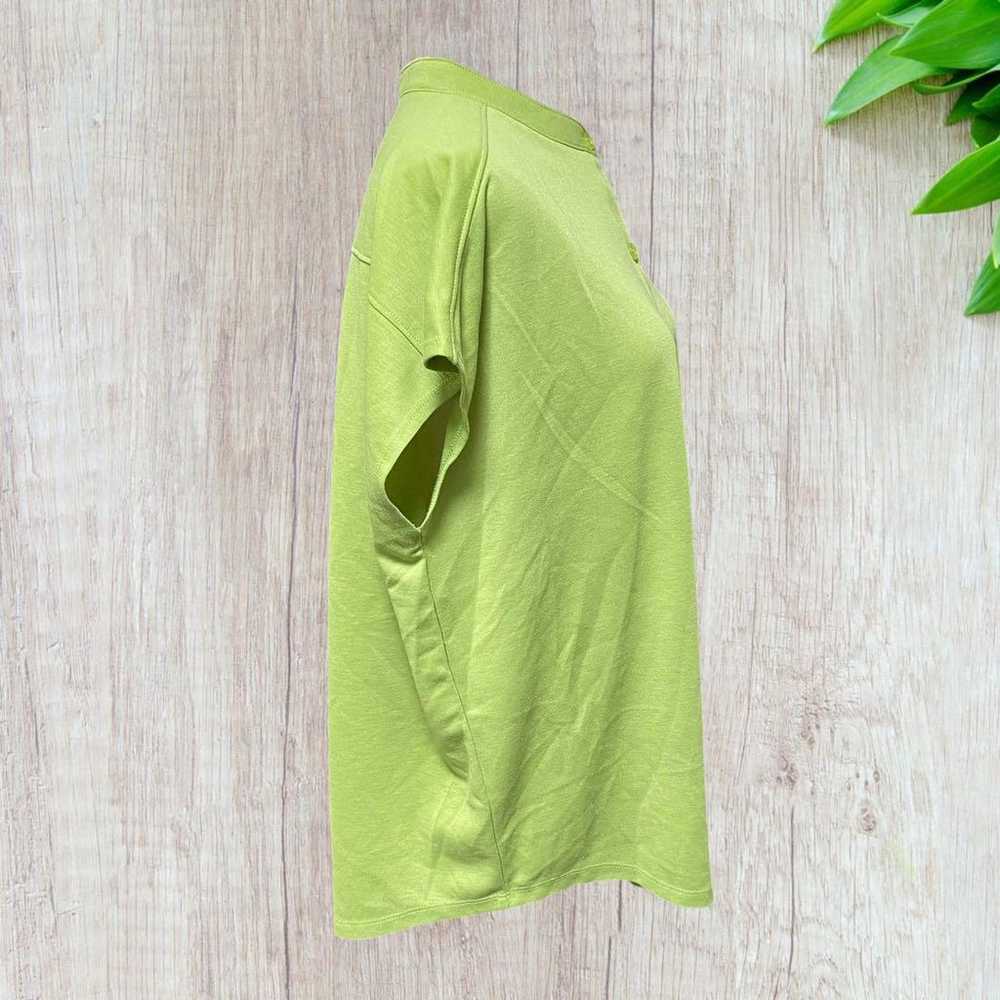 【Vintage】(L) Ladies Sleeveless Blouse Light Green - image 8