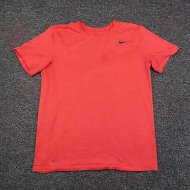 Nike Breathable Red Short Sleeve Mens Dri-Fit Wor… - image 1