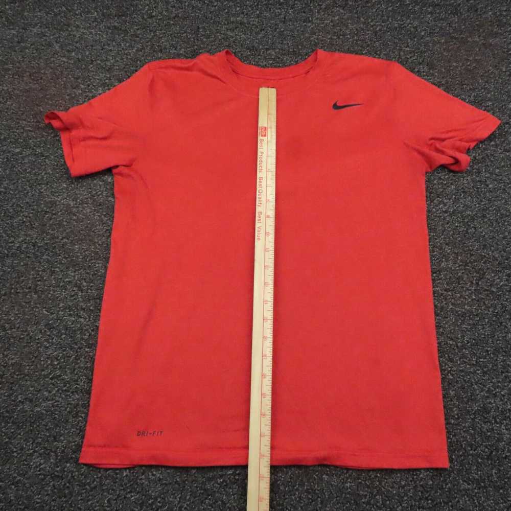 Nike Breathable Red Short Sleeve Mens Dri-Fit Wor… - image 6